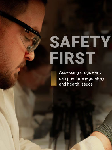 SAFETY FIRST Ebook: Assessing drugs early can preclude regulatory and health issues